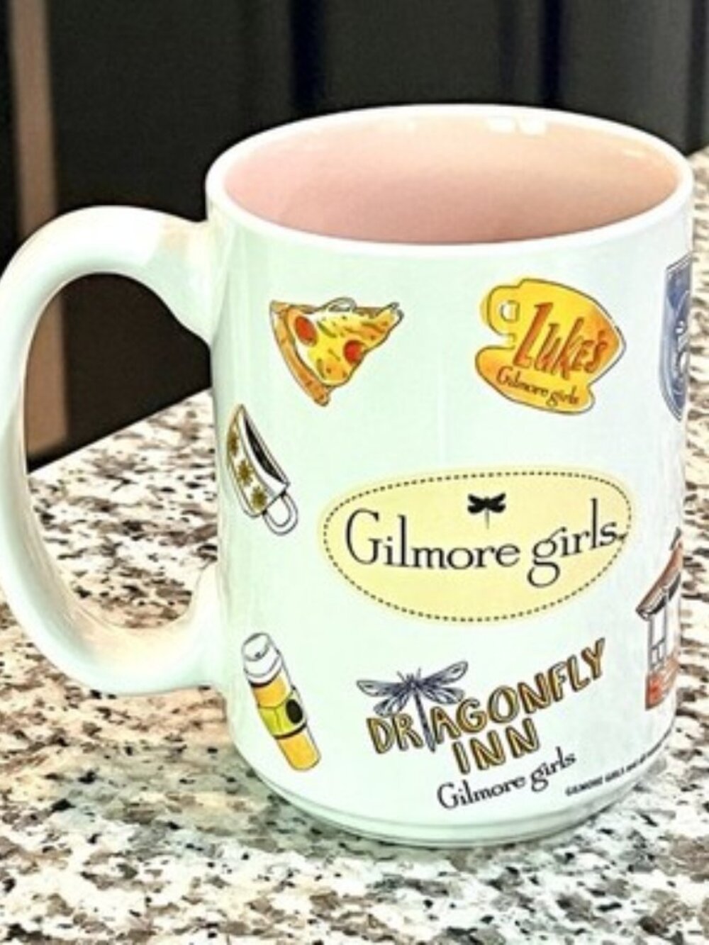 Gilmore Girls Mug NWOT Life's Short Talk Fast 15 oz. Zak Coffee Cup Gift Luke's